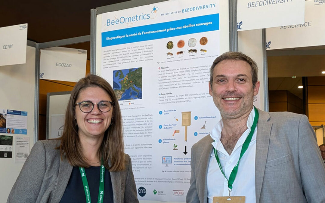 Sharing BeeOmetrics with the world at Biomim’expo 2025